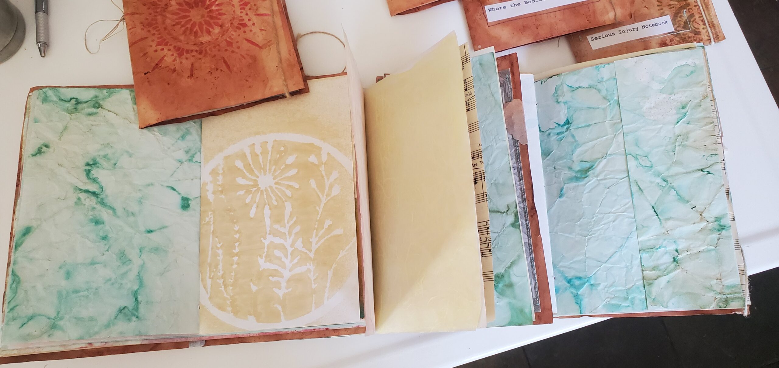 Eco dying journals