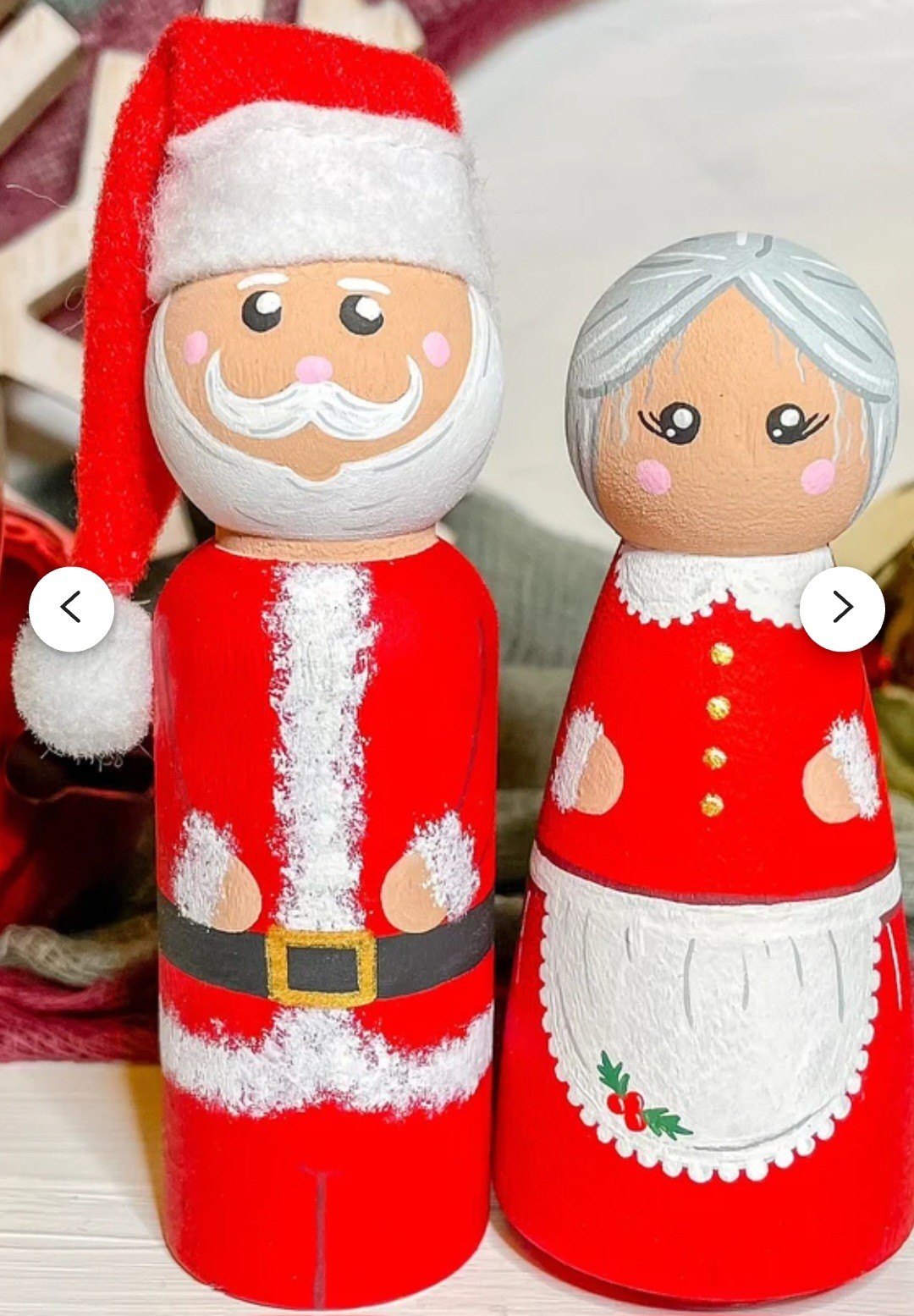 Santa peg doll online